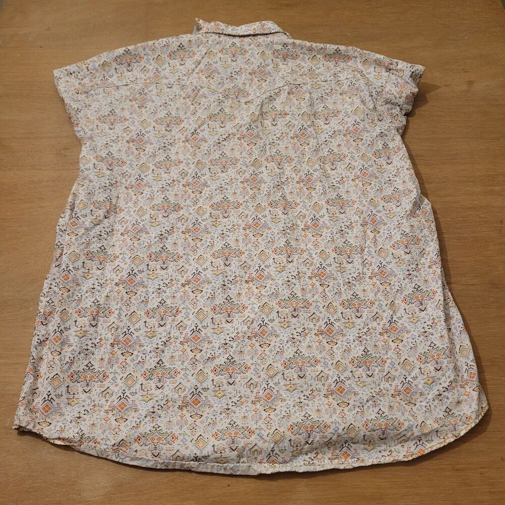 PANHANDLE Western Shirt Pearl Snap Longsleeve Size 2XL Multicolors Texas Design - Picture 3 of 14